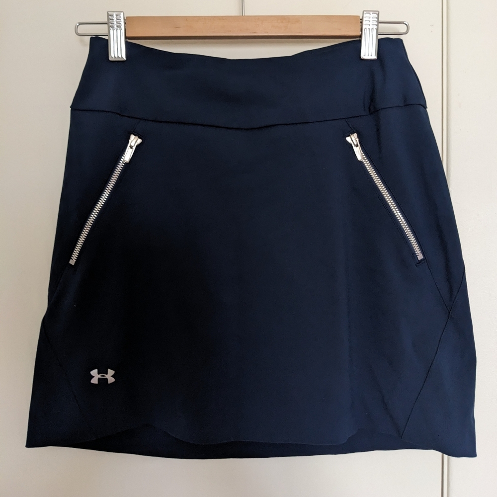 Navy Under Armour Athletic Mini Skirt